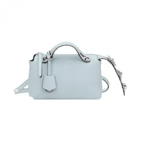 芬迪/Fendi 浅蓝色MINI BY THE WAY软皮迷你波士顿手提包 8BL135 7RL F02T7