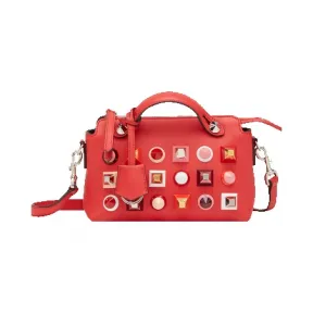 芬迪/Fendi 女士红色BY THE WAY MINI皮革包袋 8BL135 9DF F03BN