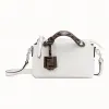 芬迪/Fendi BY THE WAY迷你版手袋_小号白色皮革波士顿包 8BL135 A6C OF14CC