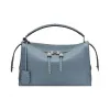 芬迪/Fendi LEI BAG SELLERIA_浅蓝色皮革波士顿包 8BL137 NDU F0XF8