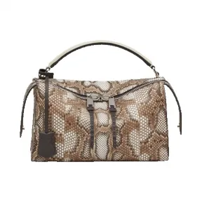 芬迪/Fendi 女士灰色LEI皮革包袋 8BL137 SVZ F04YG