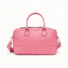 芬迪/Fendi 小号波士顿包_粉色皮革波士顿包 8BL141 A72 VF170V