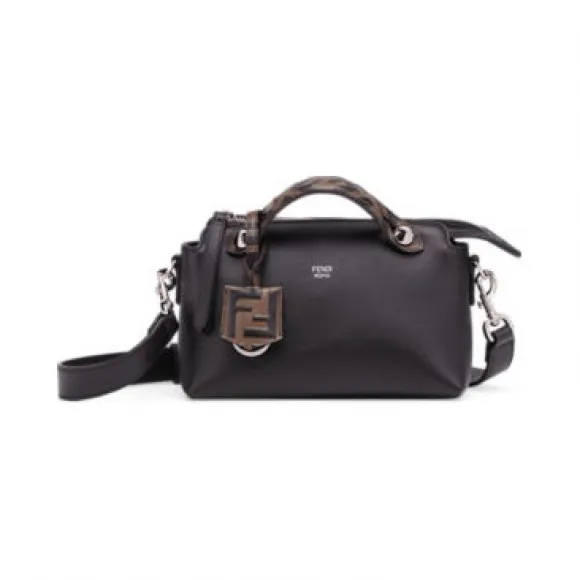 芬迪/Fendi BY THE WAY迷你小号黑色皮革波士顿包-女士手袋-FENDI芬迪官网 8BL145A6COF147M-8050263591052