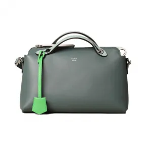 芬迪/Fendi BY THE WAY 绿色 牛皮 女士 波士顿包 8BL1465QJF1B89