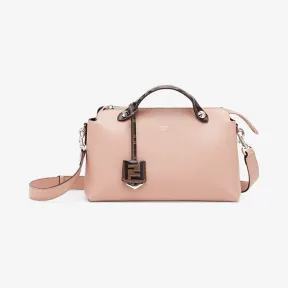 芬迪/Fendi 粉色皮革波士顿包 8BL146A6COF19WG