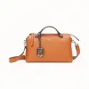 芬迪/Fendi 女士 棕色皮革波士顿手袋 8BL146A6COF19WH