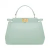 芬迪/Fendi 薄荷绿色MINI PEEKABOO软皮手提包 8BN244 K4P F03HW