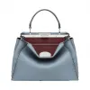 芬迪/Fendi 女士蔚蓝色Peekaboo手袋皮革包袋 8BN290 Q0J F09SO