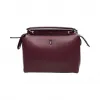 芬迪/Fendi  深紫色 牛皮  手提包 8BN2935QLF02DY