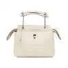 芬迪/Fendi 女士白色DOTCOM CLICK皮革包袋 8BN299 U9M F0MU3