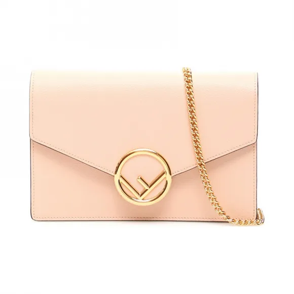 芬迪/Fendi  粉红色 牛皮 女士 手提包 8BS006A18BF14N1