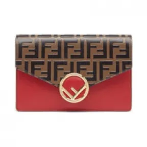 芬迪/Fendi 链带皮夹_红色皮革迷你手袋-FENDI芬迪官网 8BS006AAIIF13QI-8051183003724