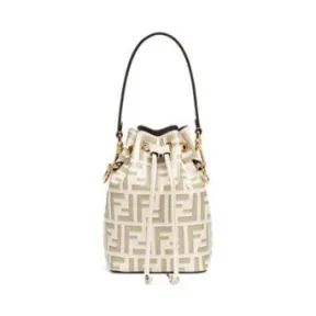 芬迪/Fendi MON TRESOR白色皮革迷你手袋-女士手袋-FENDI芬迪中国官网 8BS010A659F174X-8055512402295