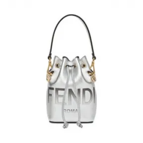 芬迪/Fendi Mon Tresor银色皮革迷你手袋-女士手袋-FENDI芬迪中国官网 8BS010AK61F0RXT-8054321441273