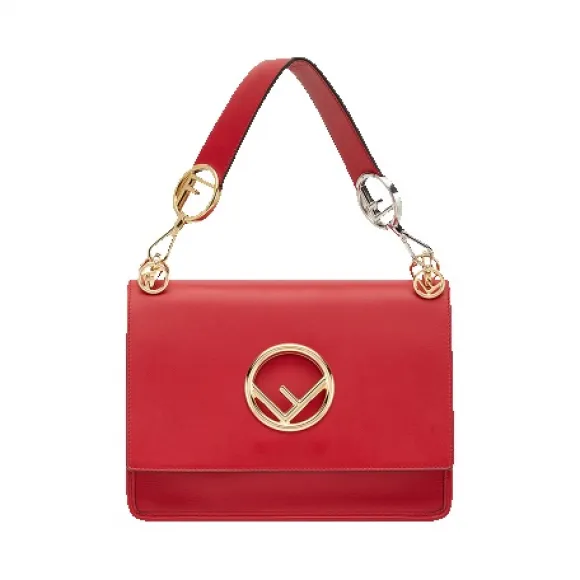 芬迪/Fendi 女士红色皮革手袋/背包 8BT284 2IH F0MVV