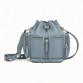 芬迪/Fendi MON TRESOR_米色皮革手袋 8BT301 NDU F0XF8