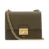 芬迪/Fendi KAN U 深绿色 牛皮 女士 斜挎包 8BT312A5DYF19PP