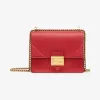芬迪/Fendi KAN U小号_红色皮质迷你手袋 8BT312 A5D YF17U7