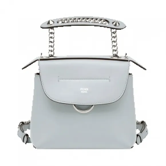 芬迪/Fendi 女士蓝色皮革包袋 8BZ041 2IH F03TC