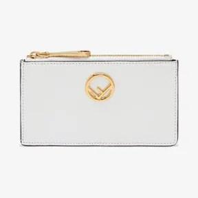 芬迪/Fendi 卡片夹_白色皮质卡包 8M0348 A18 BF11CB