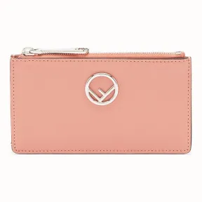 芬迪/Fendi 卡片夹_粉红色皮质手拿包 8M0348 A18 BF13DO