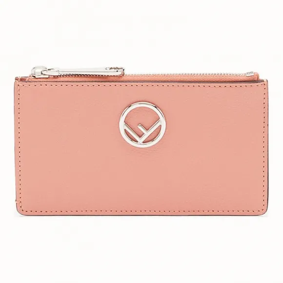 芬迪/Fendi 卡片夹_粉红色皮质手拿包 8M0348 A18 BF13DO