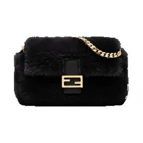 芬迪/Fendi MICRO BAGUETTE-BAGUETTE系列手袋 8M0354 5AY F0KUR