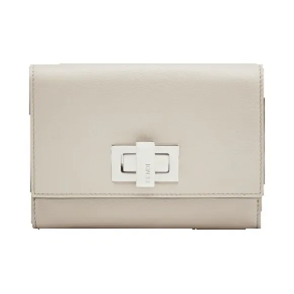 芬迪/Fendi 女士粉灰色皮夹小牛皮小型皮具 8M0359 SFH F09QA