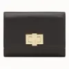芬迪/Fendi 中型款式长款皮夹_黑色皮质中号长款皮夹 8M0359 SFH F0E6E