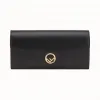 芬迪/Fendi 链带长款皮夹_黑色皮夹 8M0365 A0K KF0KUR