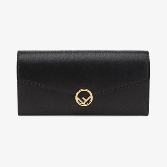 芬迪/Fendi 黑色皮夹 8M0365A18BF0KUR