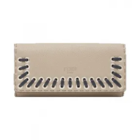 芬迪/Fendi 女士灰色WALLET皮革小型皮具 8M0384 SMV F07PE
