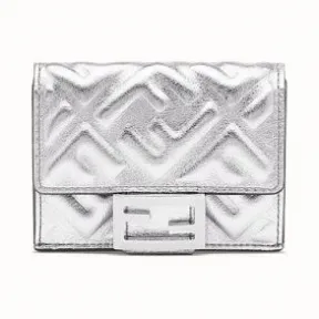 芬迪/Fendi 银色皮夹 8M0395AAF2F0MK5