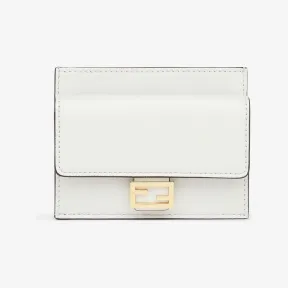 芬迪/Fendi Baguette卡夹-白色FF纳帕皮卡夹-女士皮夹和小配件 8M0423AAJDF0QVL 8050263949372