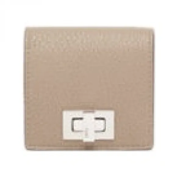 芬迪/Fendi 零钱包 - 米色皮革零钱包 8M0453A91BF07P9