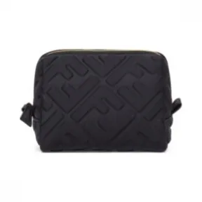 芬迪/Fendi Beauty Pouch Small - 黑色 LYCRA? 化妆包 8N0172AFCKF0KUR 8058613662025