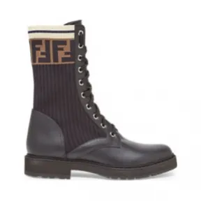 芬迪/Fendi 黑色及踝靴-女士鞋履-FENDI芬迪官网 8T6780A3H4F13MC-8059974101147