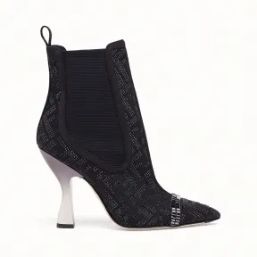 芬迪/Fendi 女士 黑色网纱 Colibrì 8T6957A8UAF18RK