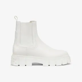 芬迪/Fendi Fendi Force-白色皮革切尔西靴-女士长靴及短靴 8T8187AD7QF1CRH 8056867480679