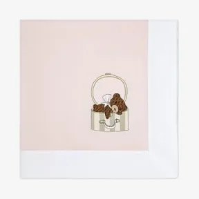 芬迪/Fendi 平纹布和府绸婴儿毛毯 BFJ047ST8F0UJ2