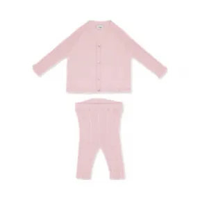 芬迪/Fendi 粉红色棉质无缝针织婴儿套装-婴儿套装-FENDI芬迪中国官网 BUG093AJ21F0C11-8056867851011