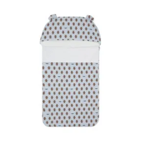 芬迪/Fendi 婴儿睡袋 - 浅蓝色针织印花睡袋 BUJ195AJ1WF19J4 8056867840367