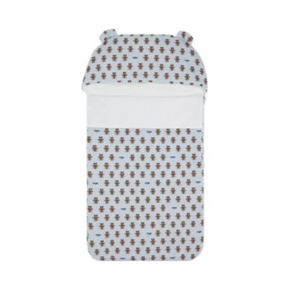 芬迪/Fendi 婴儿睡袋 - 浅蓝色针织印花睡袋 BUJ195AJ1WF19J4 8056867840367