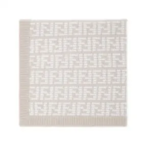 芬迪/Fendi 宝宝毛毯米黄色的 BUJ226AMJKF19J5