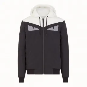 芬迪/Fendi 防风外套_拼色尼龙风衣 FAA527 A52 XF0RWK