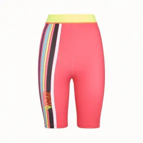 芬迪/Fendi 长裤_ Roma Amor弹力布料自行车短裤 FAB191 A8X IF18B9