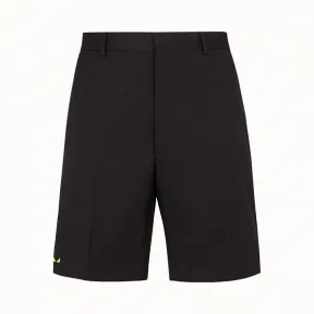 芬迪/Fendi 百慕大短裤_黑色布料长裤 FB0521 A8O 8F0QA1