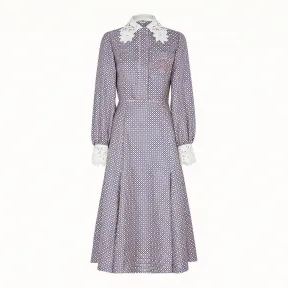 芬迪/Fendi 连衣裙_粉红色真丝连衣裙 FD9874 A5V JF14PI