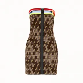 芬迪/Fendi 连衣裙_ Roma Amor针织连衣裙 FDA562 A8E NF03QE