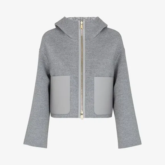 芬迪/Fendi 灰色羊毛夹克 FJ6993-A5HD-F1BGT